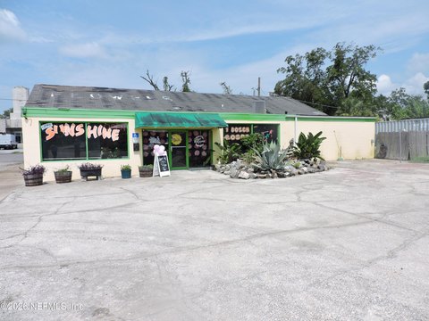 Storefront Building with Off-Street Parking