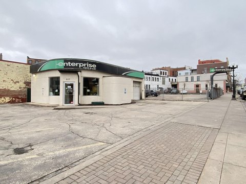 Corner Auto Wash and Office Building