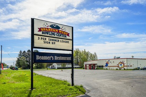 Established Bowling Alley with Restaurant