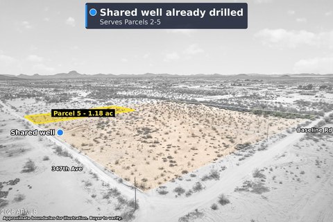 Tonopah Land with Shared Well