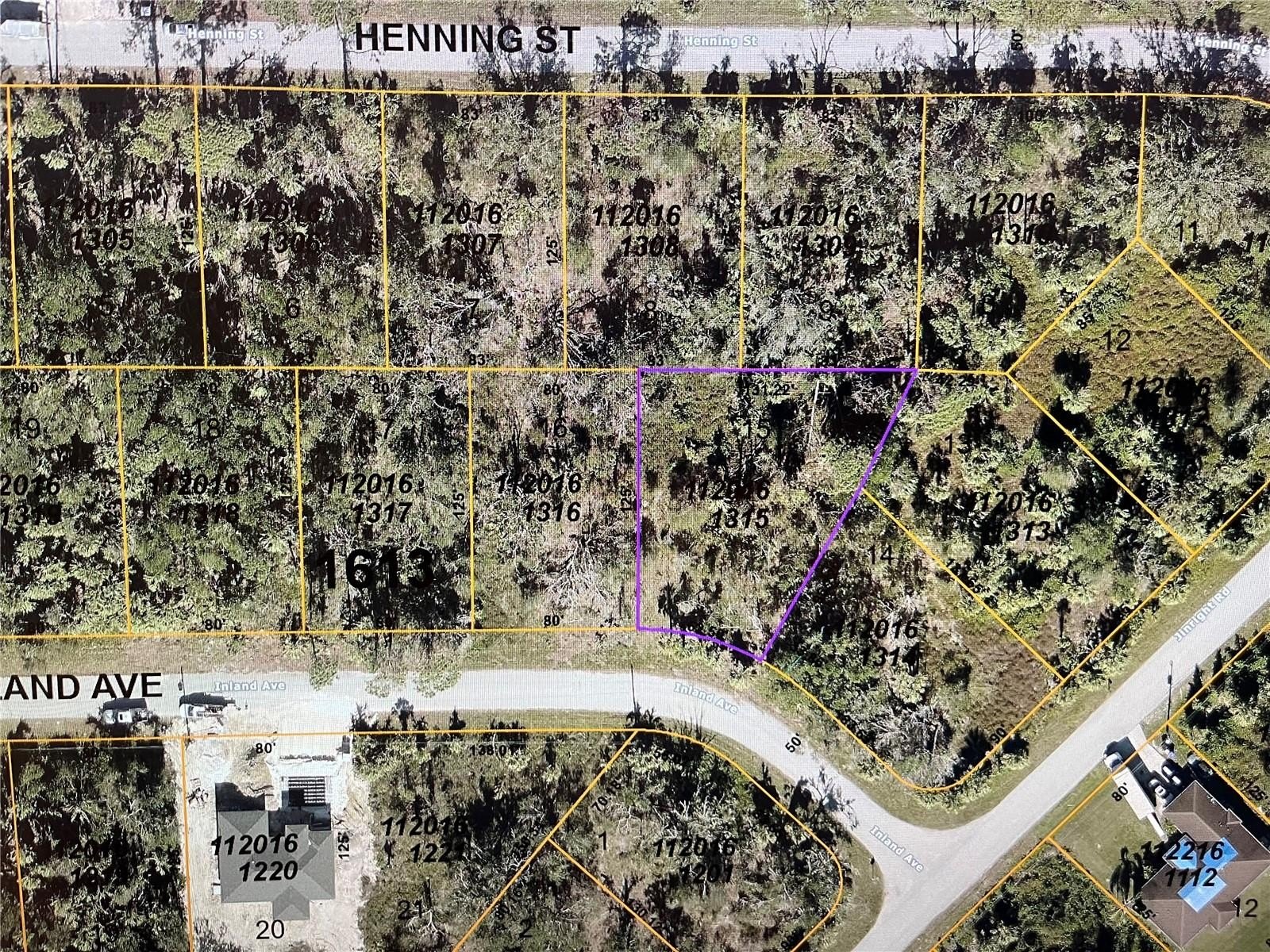 Residential Corner Lot in North Port