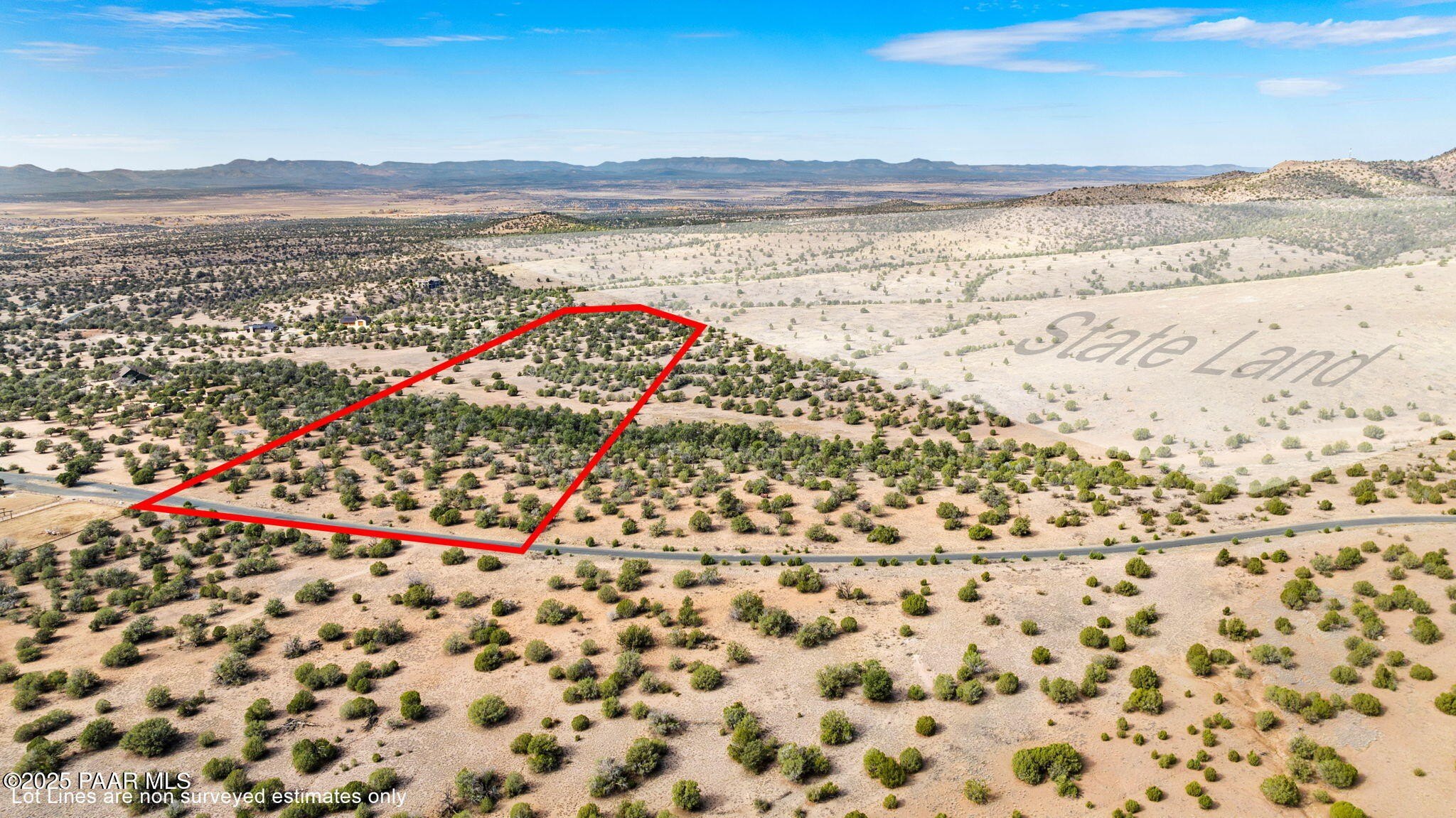 Premium Land Backing State Land