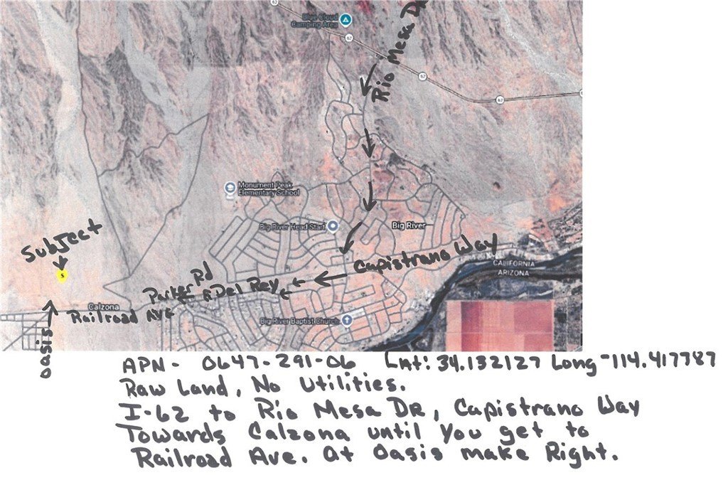 Residential Land in Needles, CA