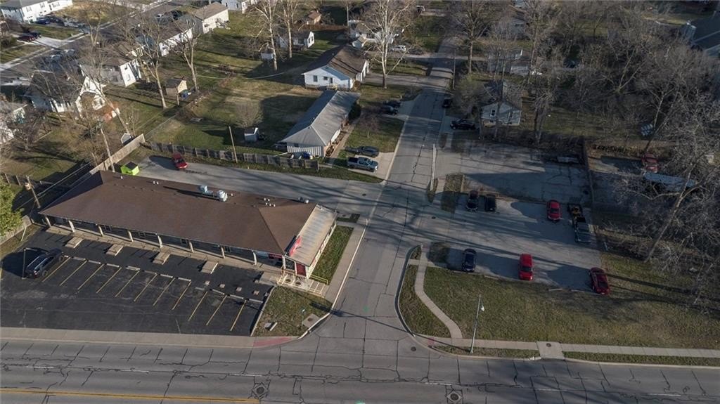 Commercial Strip Center with Parking