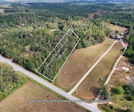 2.74 Acres Wooded Homesite