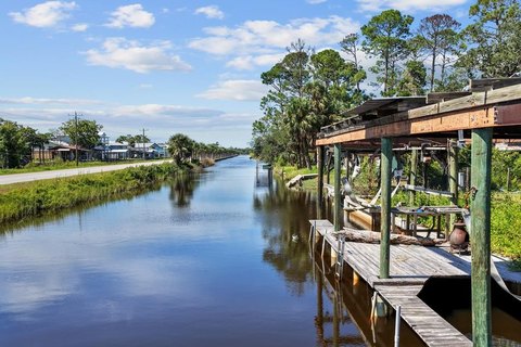 Waterfront Land with Canal Frontage