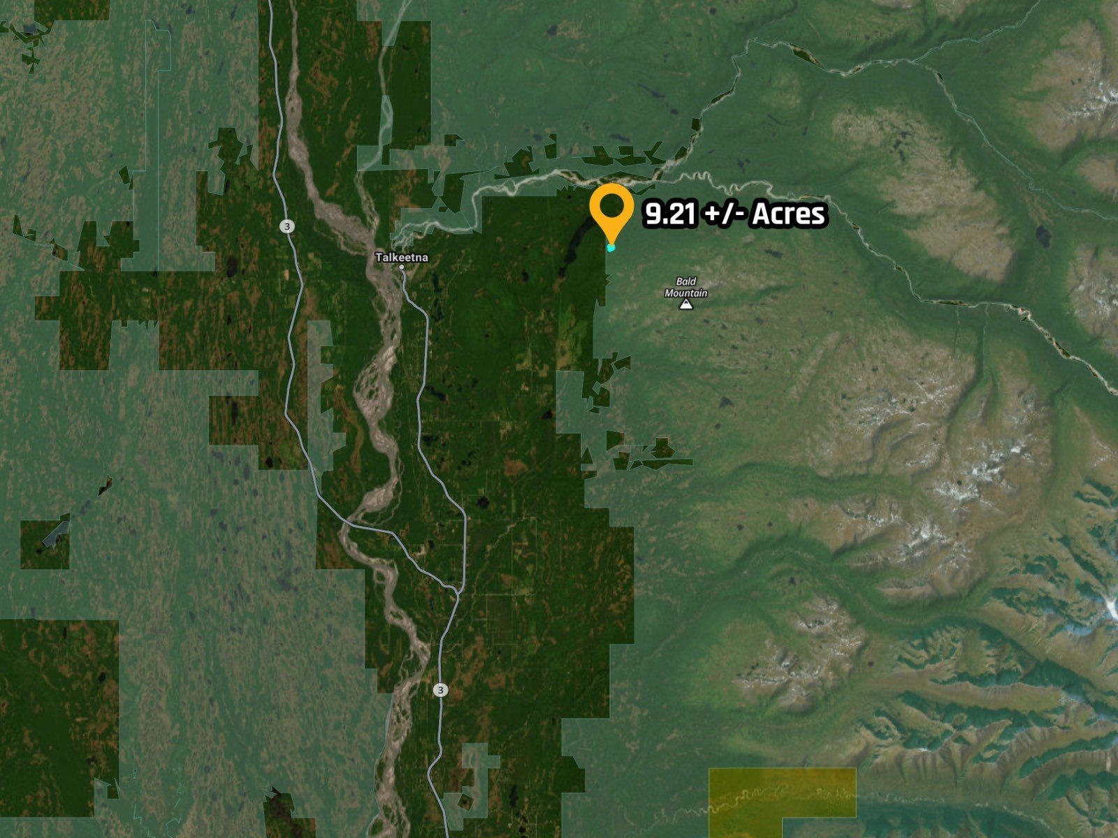 Remote Recreational Land Near Talkeetna