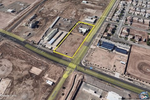 Commercial Corner Land Ready
