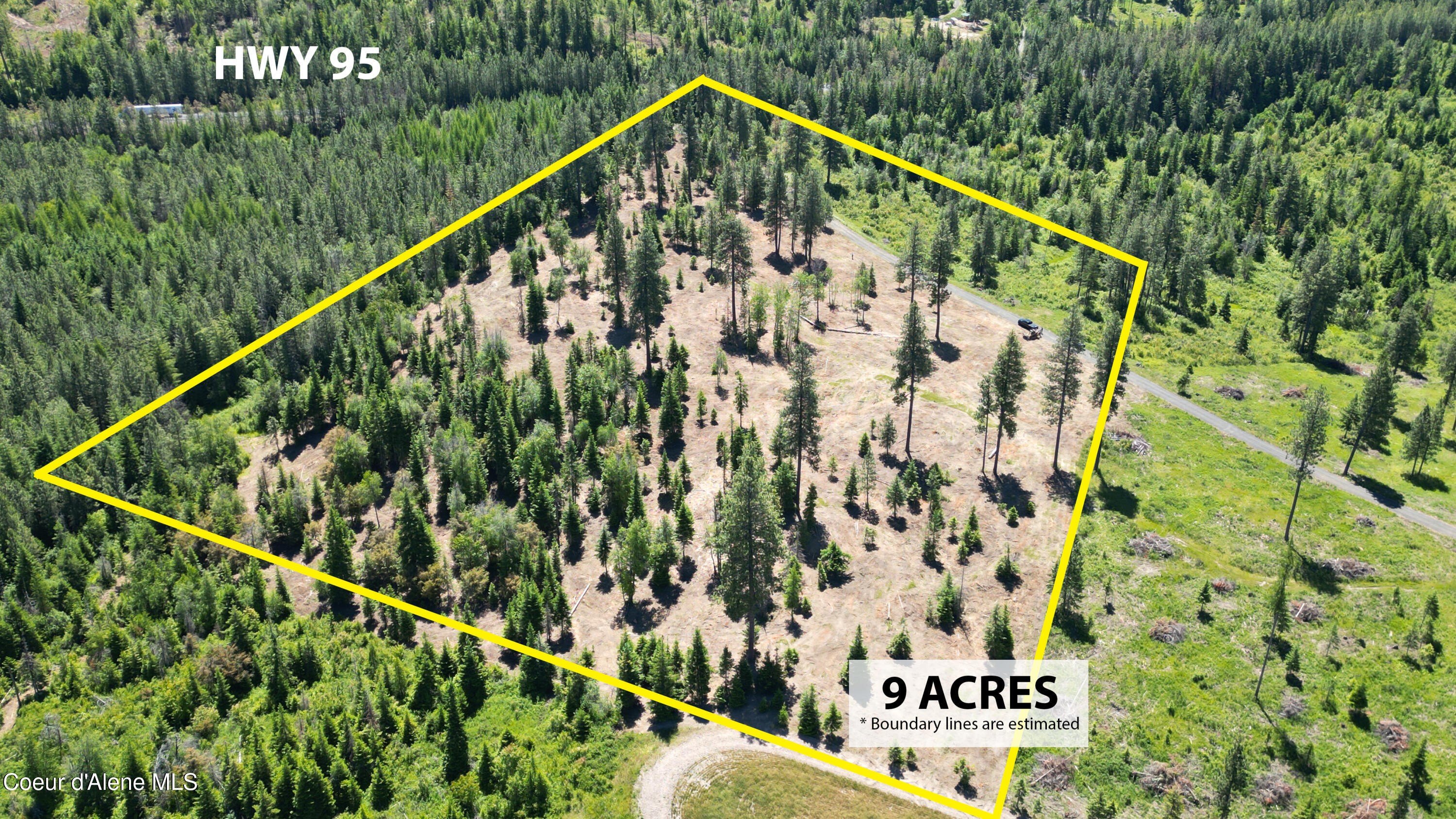 Nine Acre Property with RV Pad