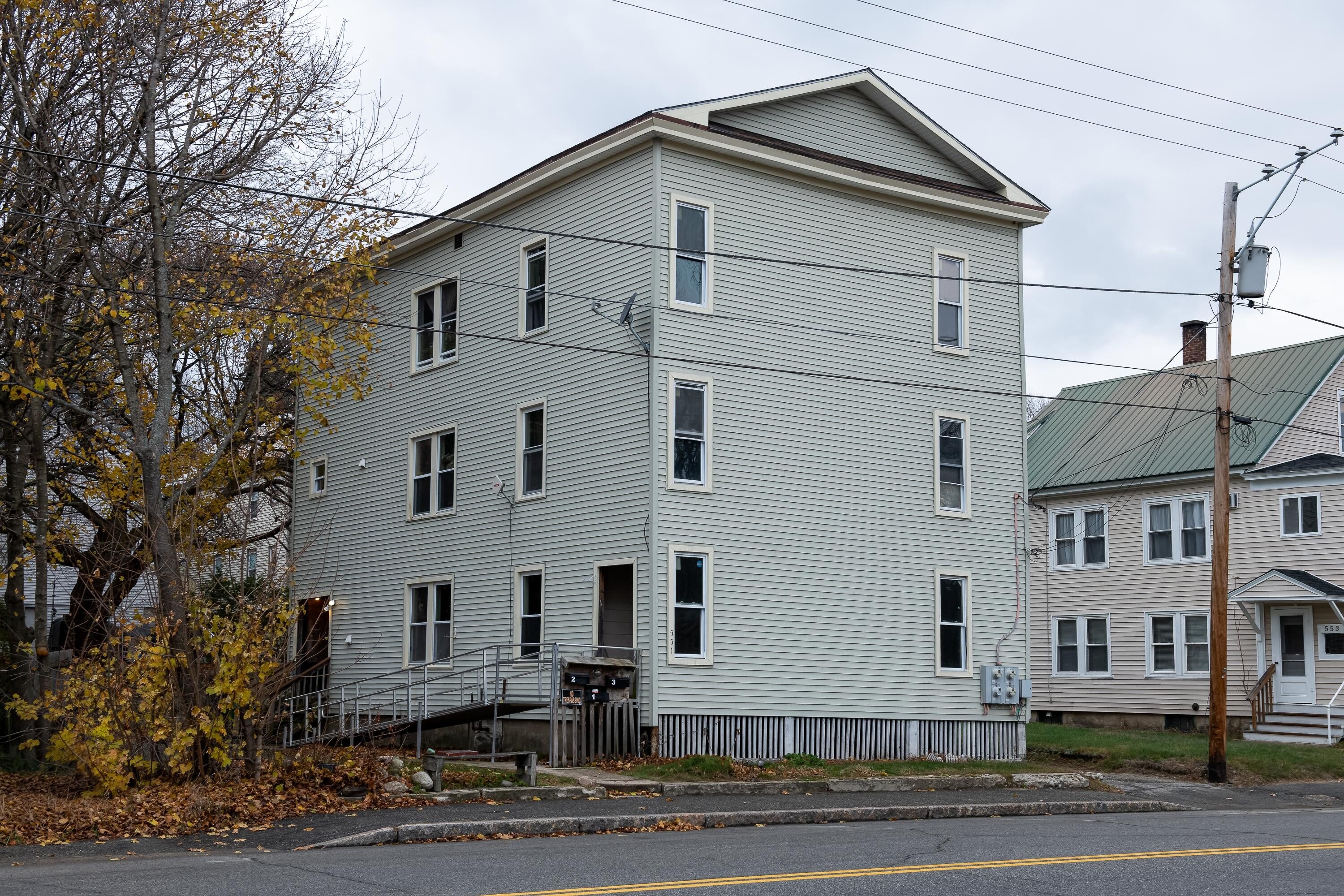 Updated Three-Family Property in Rumford
