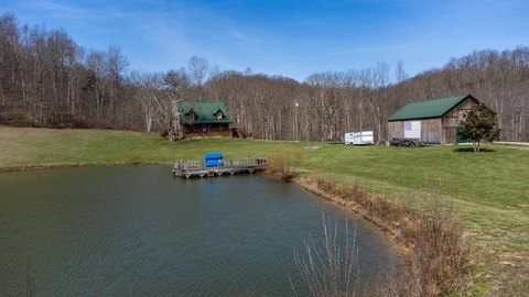 Hustonville Farmhouse with Acreage