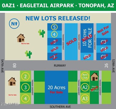 Tonopah Land with Runway Frontage
