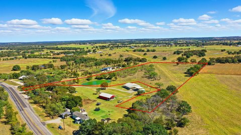 Fenced Ag Exempt Acreage with Pond