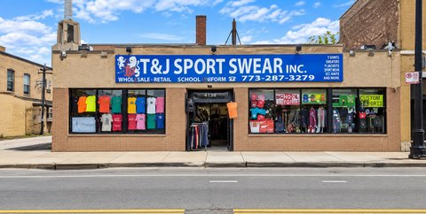 Corner Storefront Retail Building