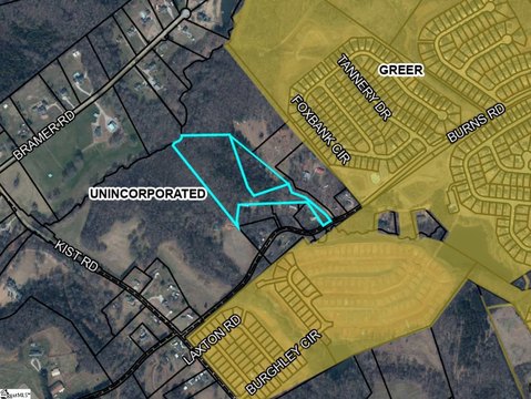 Greer Land with Utilities Access
