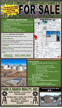 Turnkey Hog Farm with Triple-Net Lease