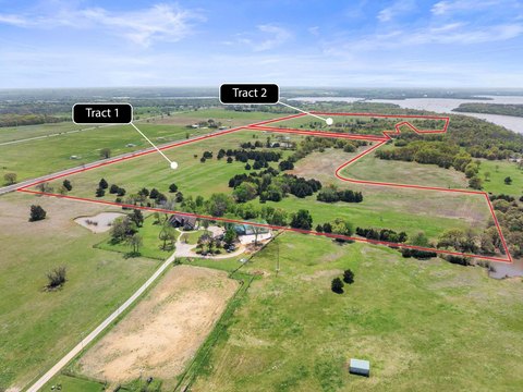 Fenced Waterfront Ranch Acreage