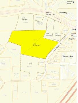 Prime Land Near I-75, Athens