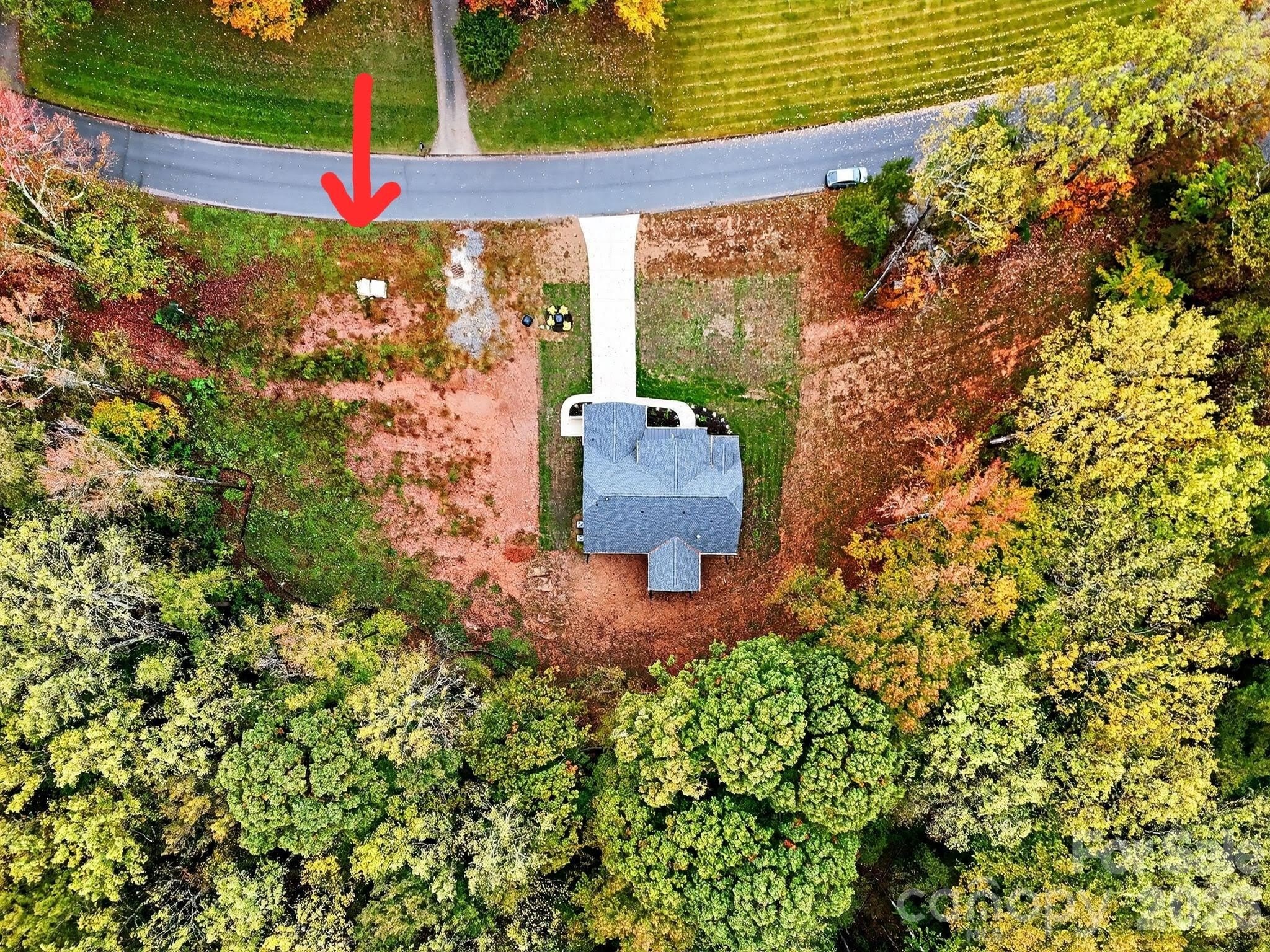 Belmont Wooded Lot with Creek