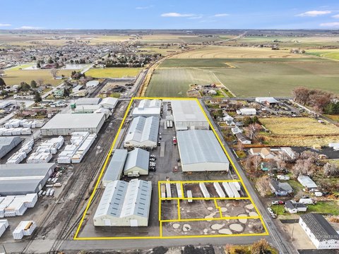Filer Industrial Property with Rail