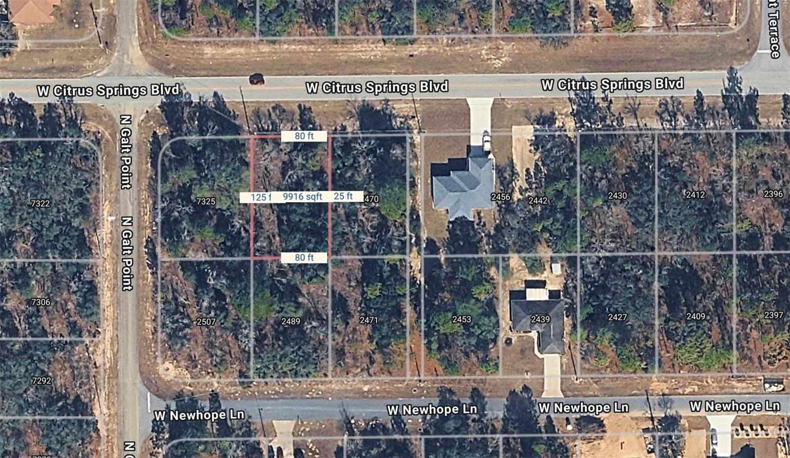Citrus Springs Buildable Vacant Land