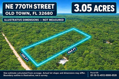Land, OLD TOWN, FL