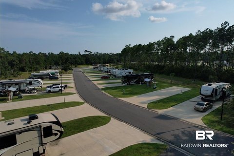 RV Park Lot with Concrete Slab