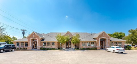 Brick Office Building with Parking