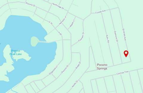 Pocono Springs Estates Land