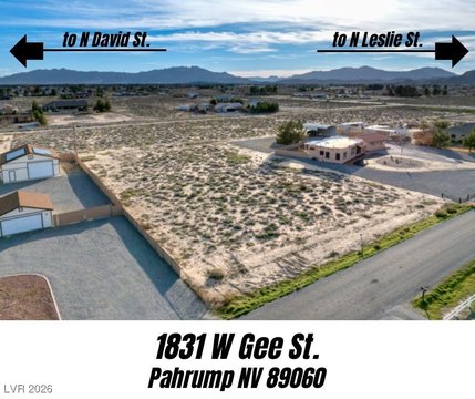 Residential Lot in Pahrump, NV
