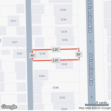 Residential Lot with Existing Garage