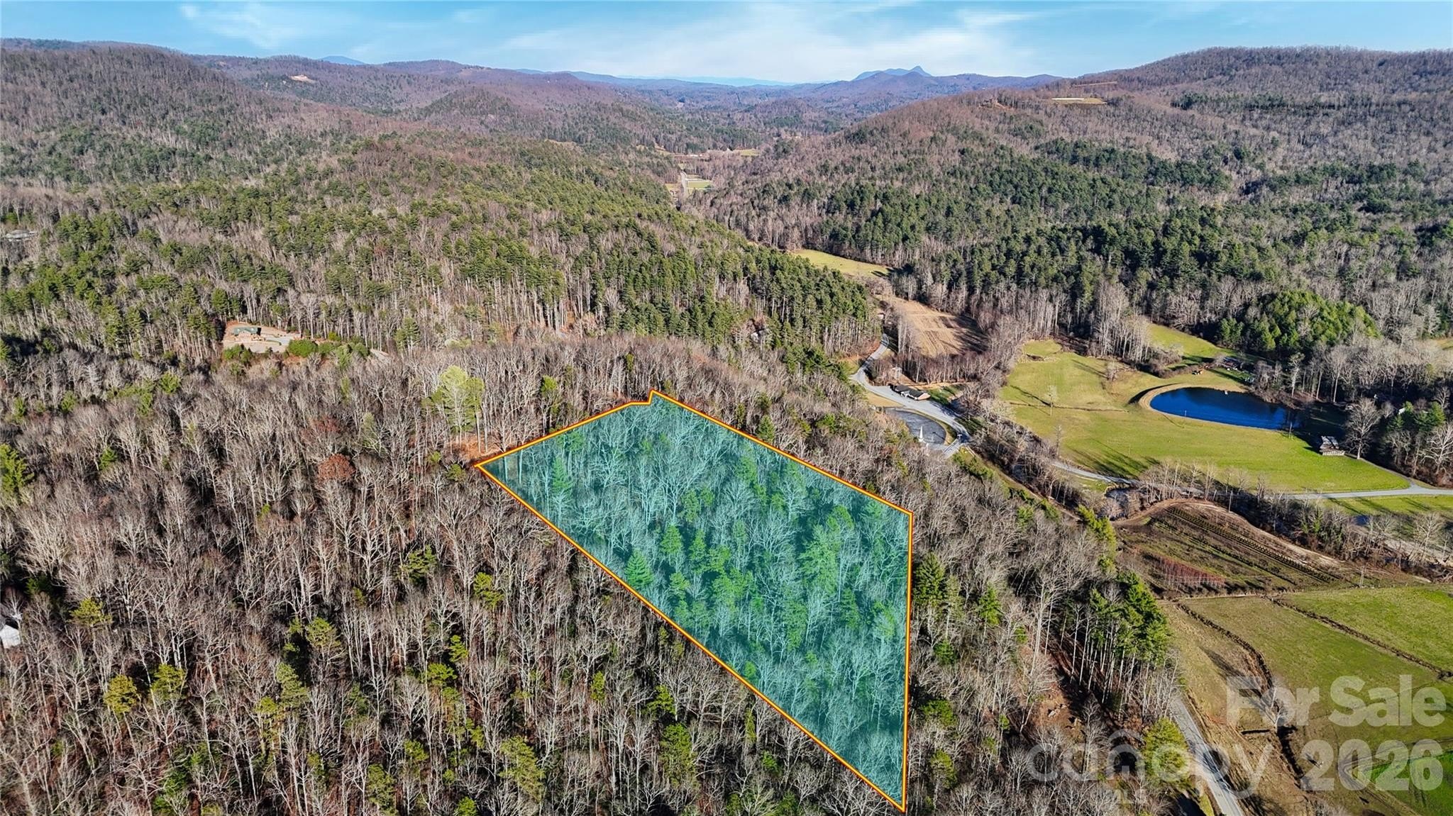 Land with Green River Views