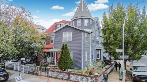 Corner Multifamily House with Garages