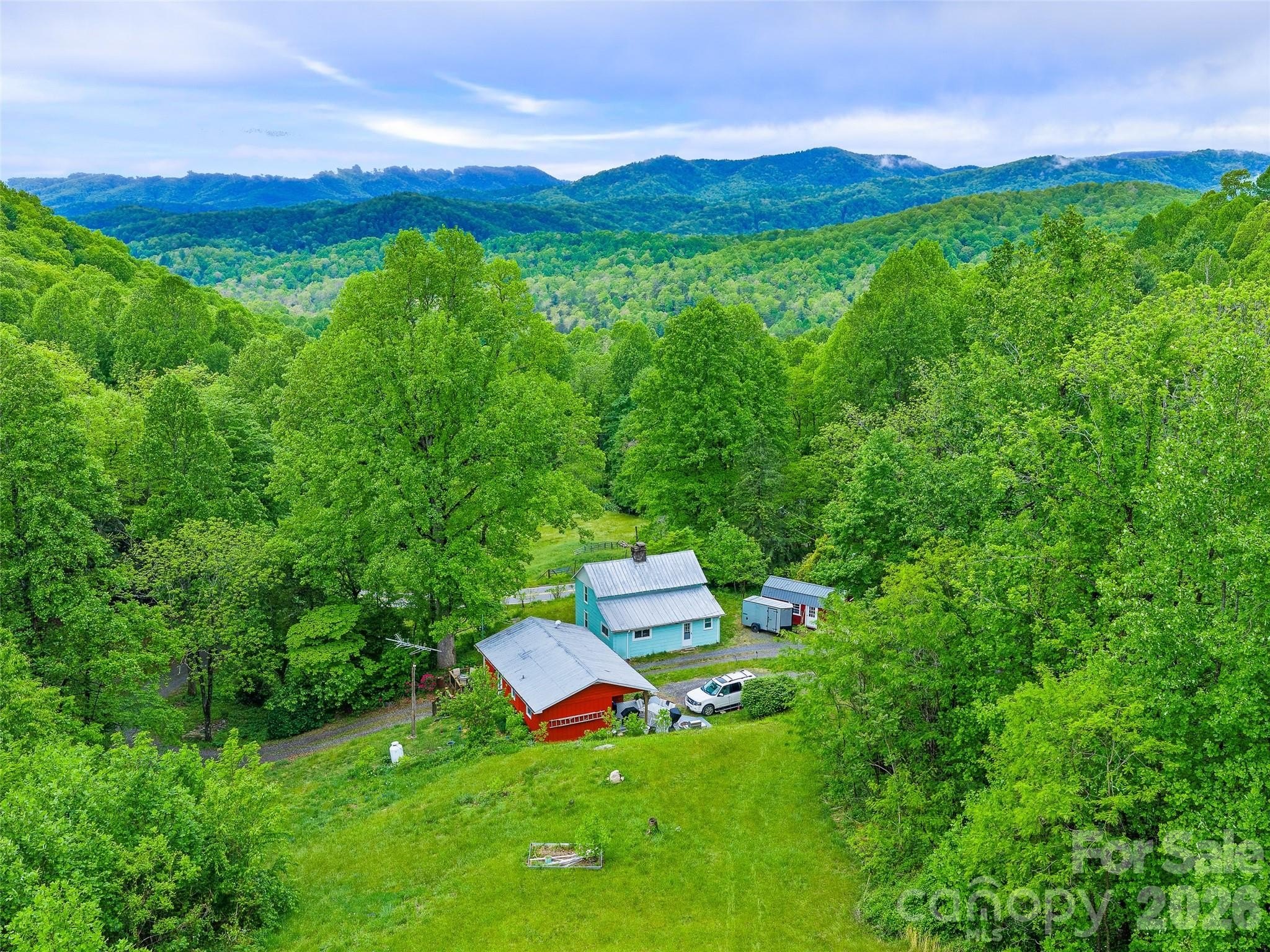 Farmhouse on Picturesque Black Mountain Acres