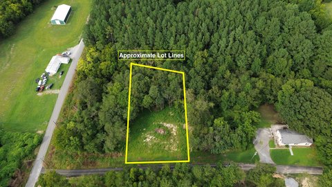 Partially Wooded Lot Near Town