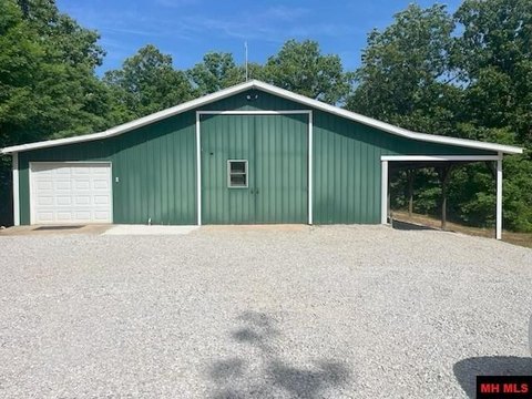 Ozark Acreage with Shop Building