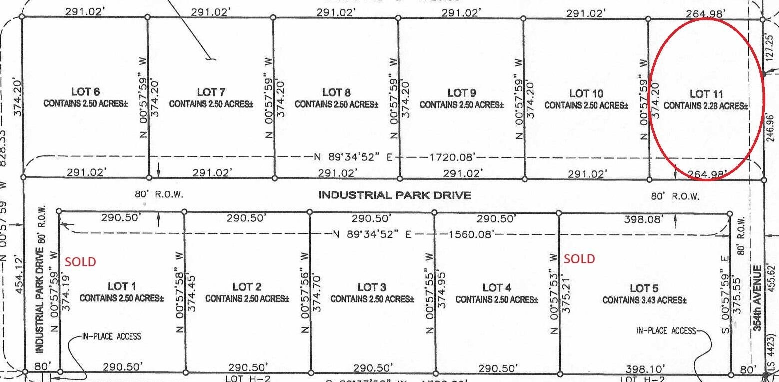 Faulkton Industrial Park Land