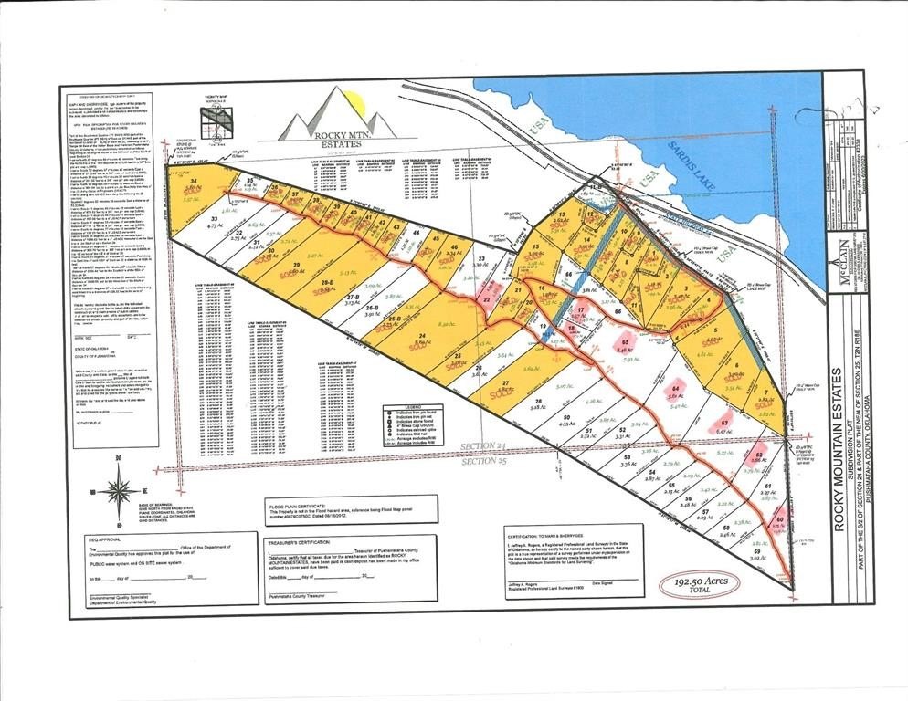 Land with Sardis Lake Views