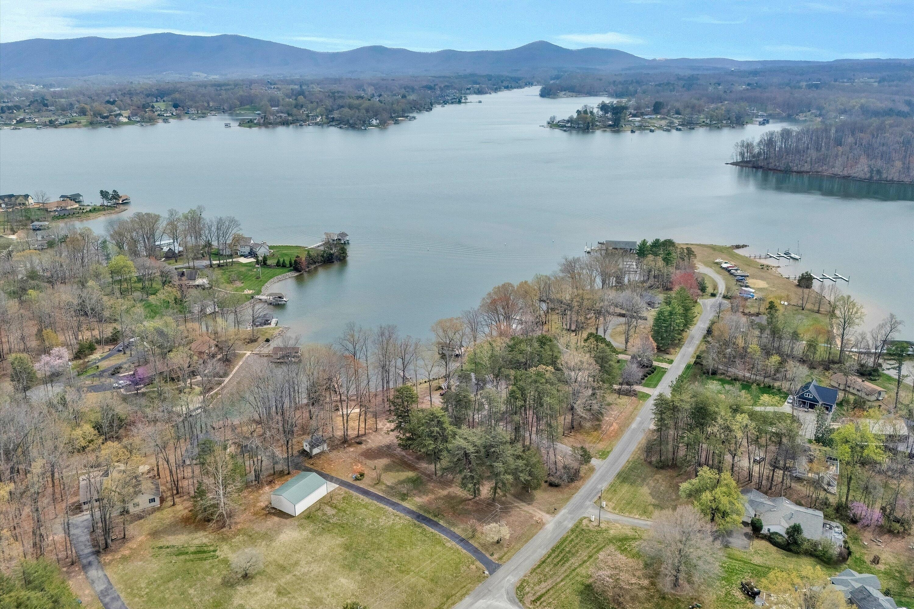 Waterfront Land with Mountain Views