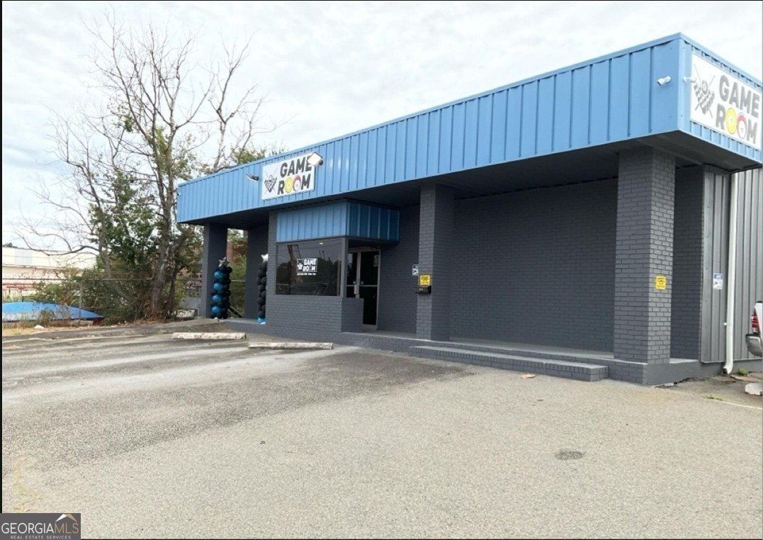 Remodeled Commercial Building with Business