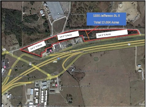Commercial Land Tract with Highway Frontage