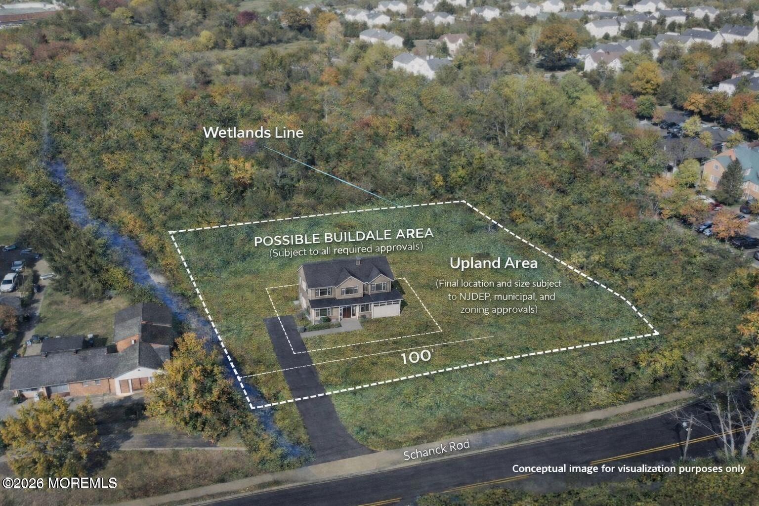 Wooded Lot in Freehold Township