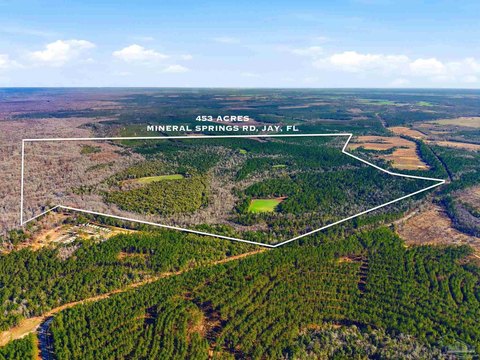 453-Acre Wooded Retreat in Jay