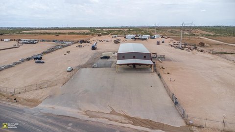 Midland Commercial Property with Crane