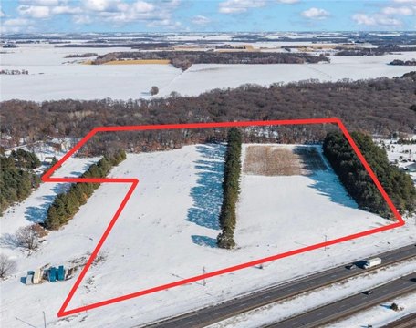 Undeveloped Land with Highway Frontage