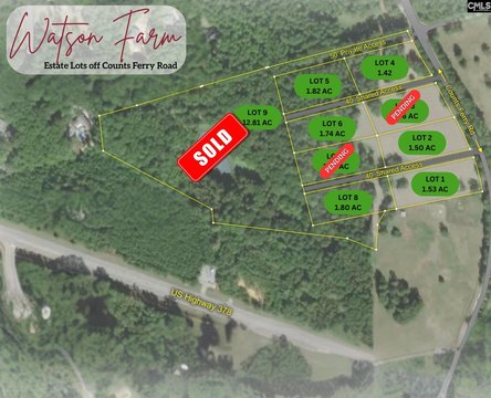 Expansive Lexington Acreage Homesite