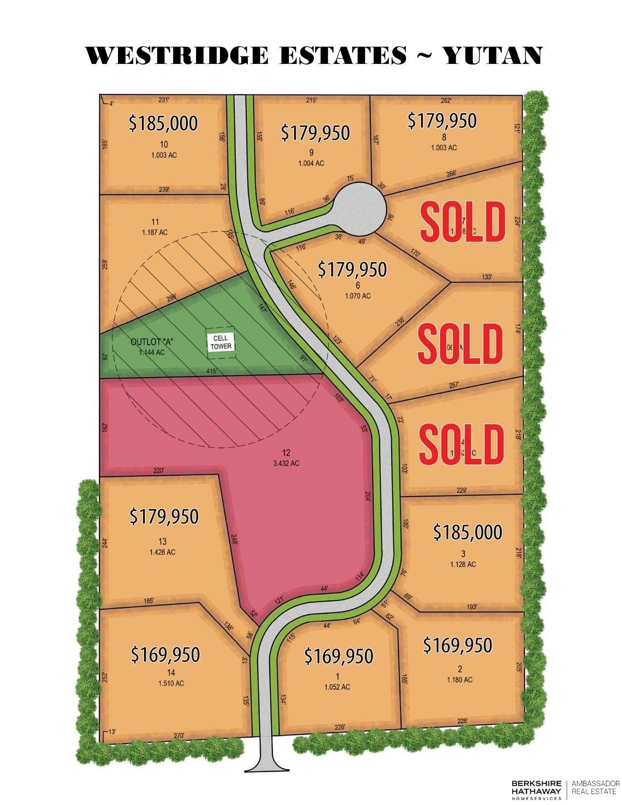 Westridge Estates Acreage Near Omaha