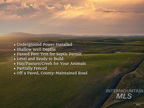 Grangeville Prairie Land with Utilities