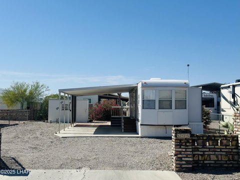 Quartzsite Land with Travel Trailer
