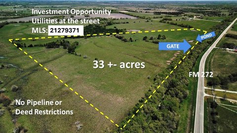 Improved Land in Celeste, Texas